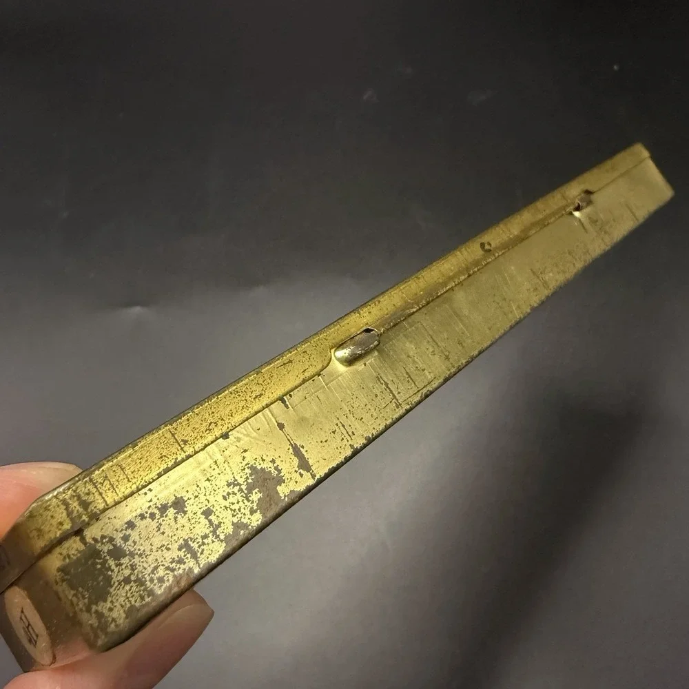 Vintage Dixon Eldorado Typhonite Drawing Pencil Tin/storage /Advertisement/EMPTY